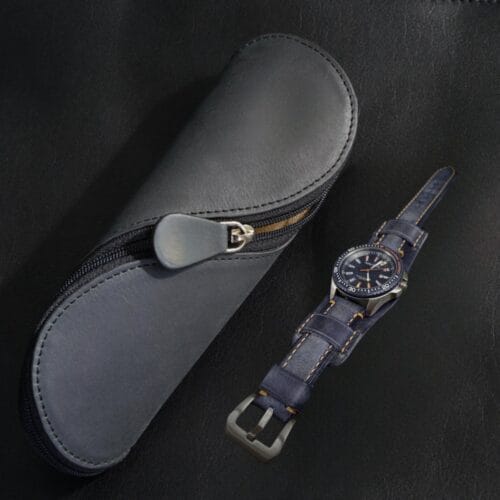 Glasses pouch and watch strap